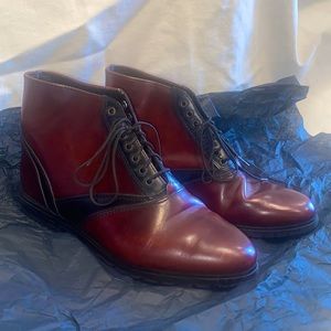 G.H Bass & Co. Lace up booties.